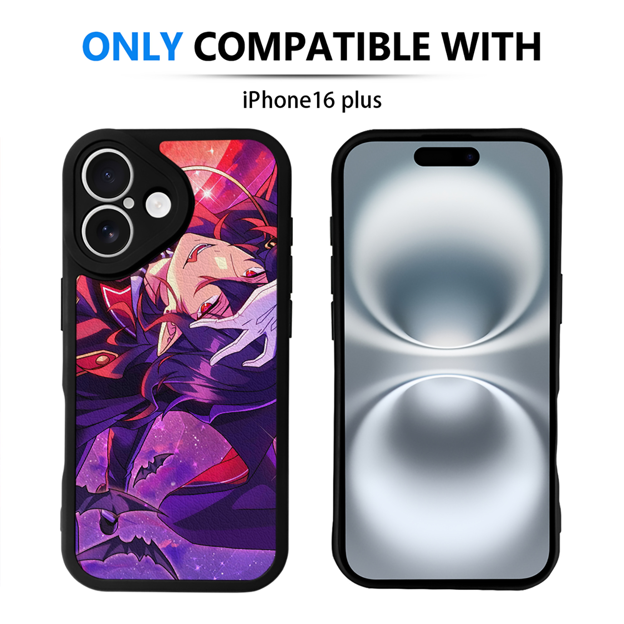 （画像用） あんさんぶるスターズ! Ensemble Stars 【iPhone 16シリーズ対応】シリコンスマホケース（レザー調） 材質：シリコン